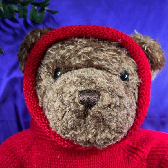 VTG πGund Millennium Bear with Red Removable Sweater - Picture 12 of 15